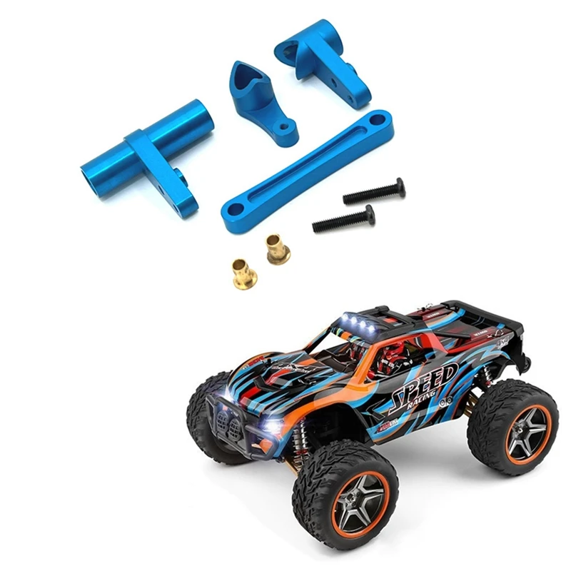 Metalowy zespół kierowniczy do Wltoys 104009 104016 104018 12401 12402-A 12403 12404 12409 części zamienne