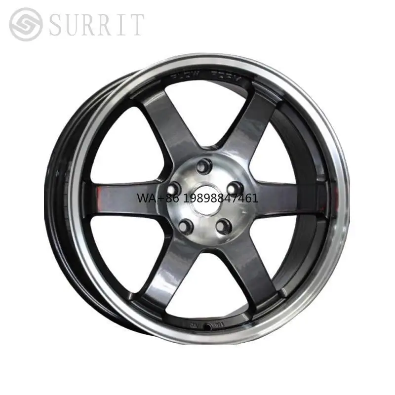 

for New Aluminum Alloy Car Wheels 15-18 Inch High Quality Durable Five Spoke Flow Formed Brand Compact Sedan