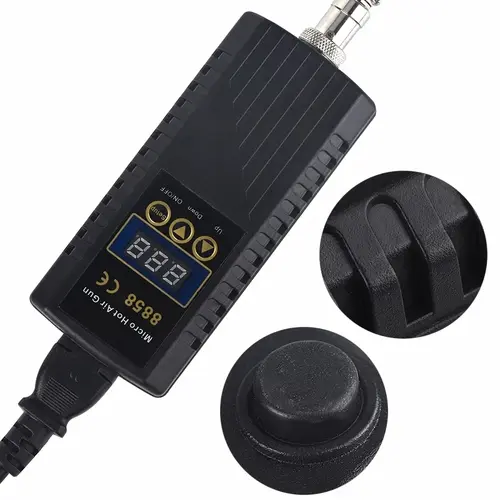 Hot Air Gun   JCD 8858 for Soldering 700W Heat Gun Welding Repair Tools Micro Rework Soldering Station LED Digital Hair Dryer - Image 6