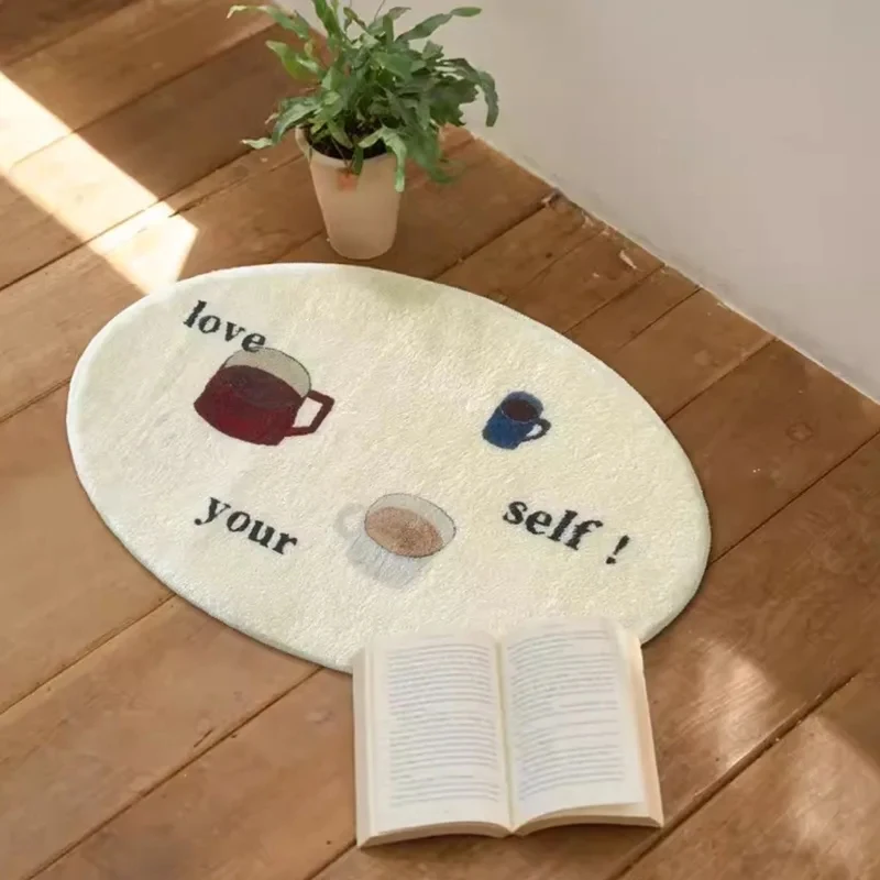 

Мягкий плюшевый ковер VIKAMA в скандинавском стиле, впитывающий воду, нескользящий, моющийся, для прихожей, ванной комнаты, домашнего декора