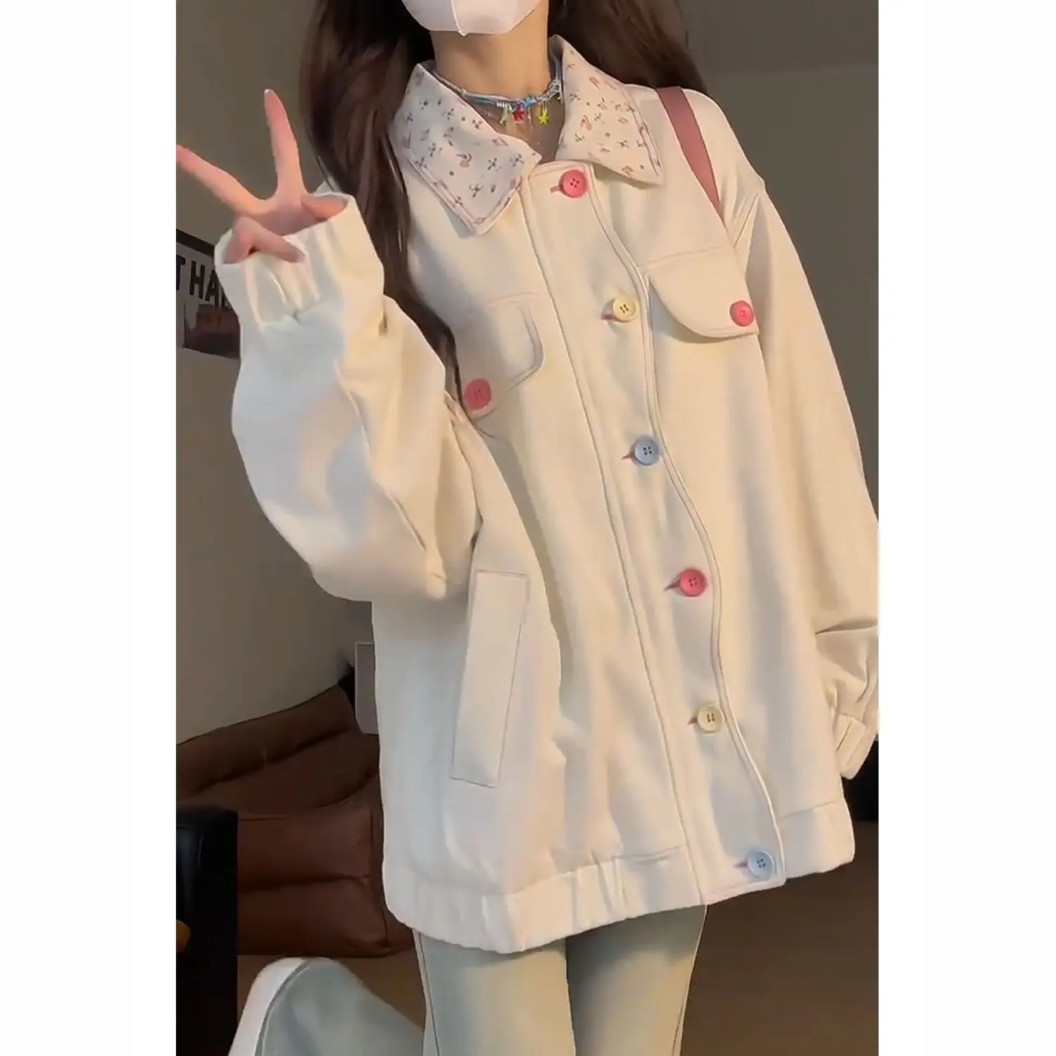 Kurtka damska w stylu gotyckim z kapturem, zapinana na zamek, w kratę, streetwear, jesienna, japońska kawaii, Harajuku, chic, subkultura punkowa.