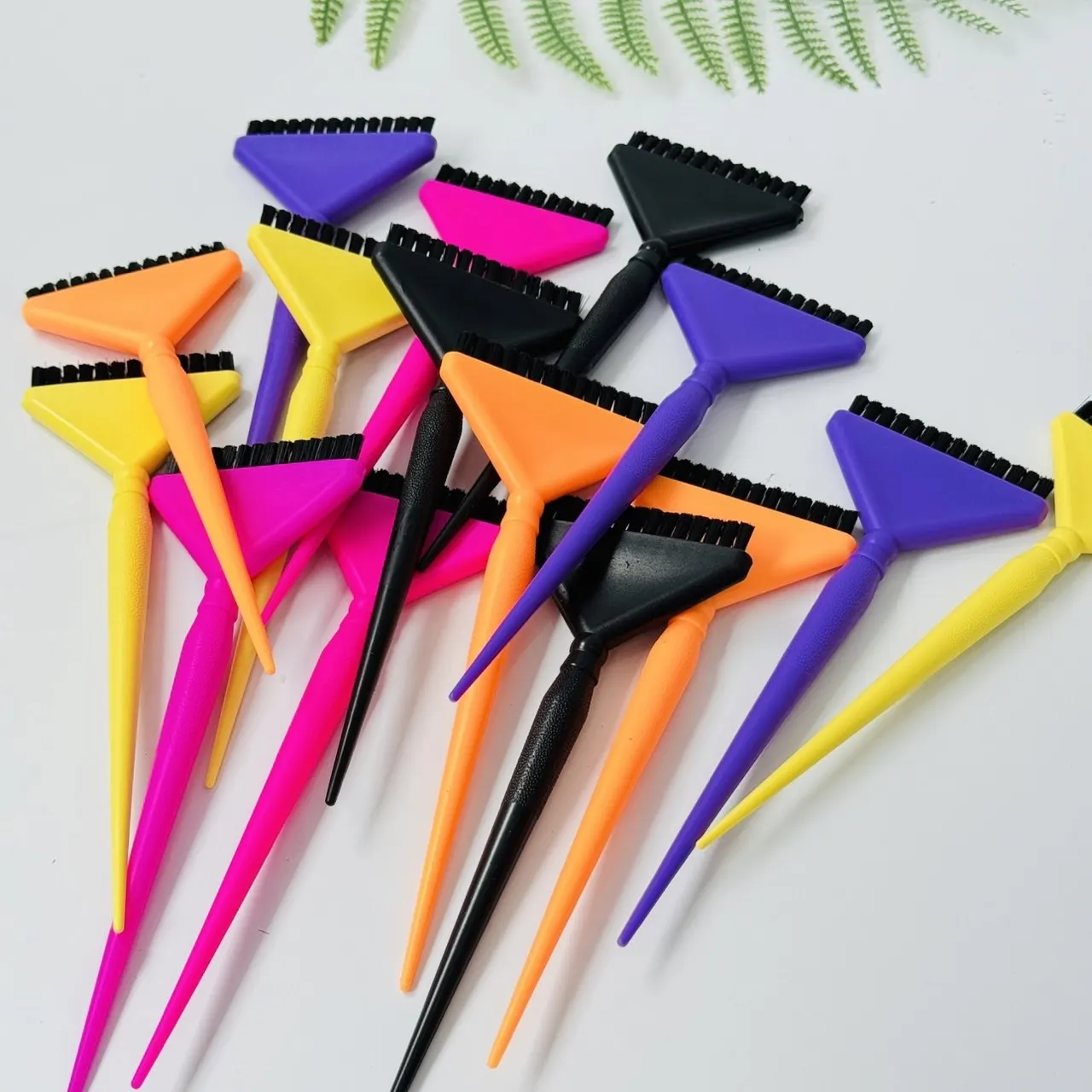 Professionelle Haarfärbepinsel und -kämme Salon-Haarfärbewerkzeuge Haarfärbepinsel Haarfarben-Applikator Friseur-Styling-Zubehör – Detail 6
