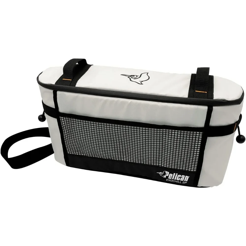 

Exochill Seat 14L Pack Cooler - Perfect for Kayak with Lawn Chair - Soft Cooler with Shoulder Strap - Insualted