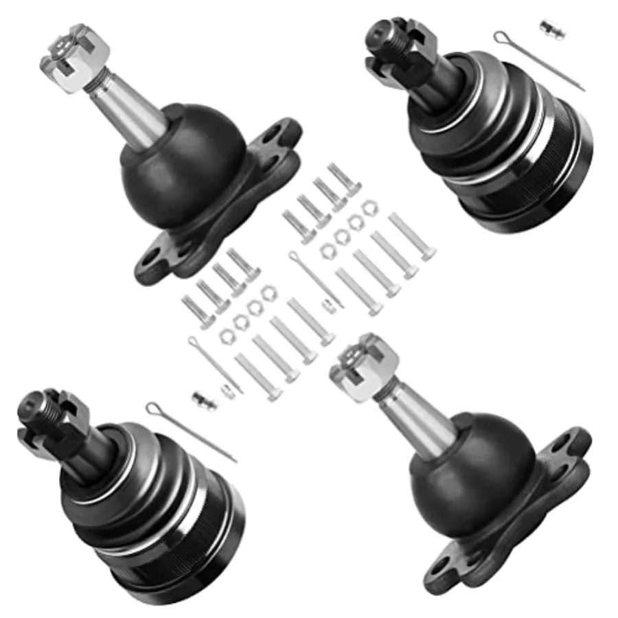 

4pcs Front Suspension Kit Lower Upper Ball Joint Fit 1993-1999 For Chevy C1500 For GMC C1500 1995-2000 For Chevy Tahoe RWD 1995