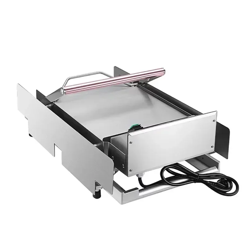 Hamburger Bread Panini Sandwich Heater Machine for Fast Food Shop Use 6 / 12 pcs Bread Heating Machine