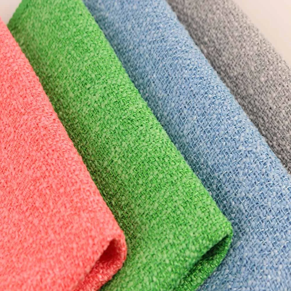 11 Microfiber kitchen cleaning cloth Hard wire dishwashing cloth Ant cloth Single side hard wire cleaning cloth PP silk cloth