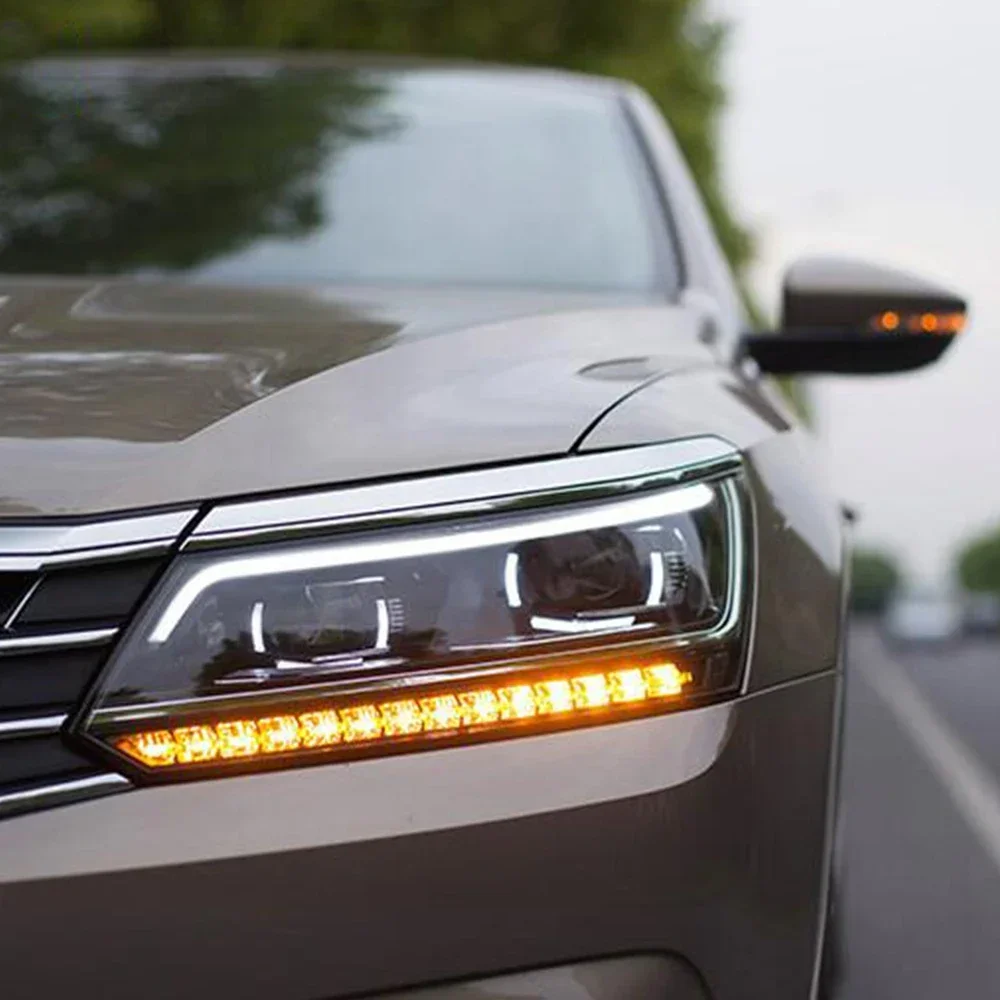 

Car Head Lights Assembly For VW Passat B8 2016-2019 US version Upgrade High Match LED Auto Headlight Projector Lens Accessories