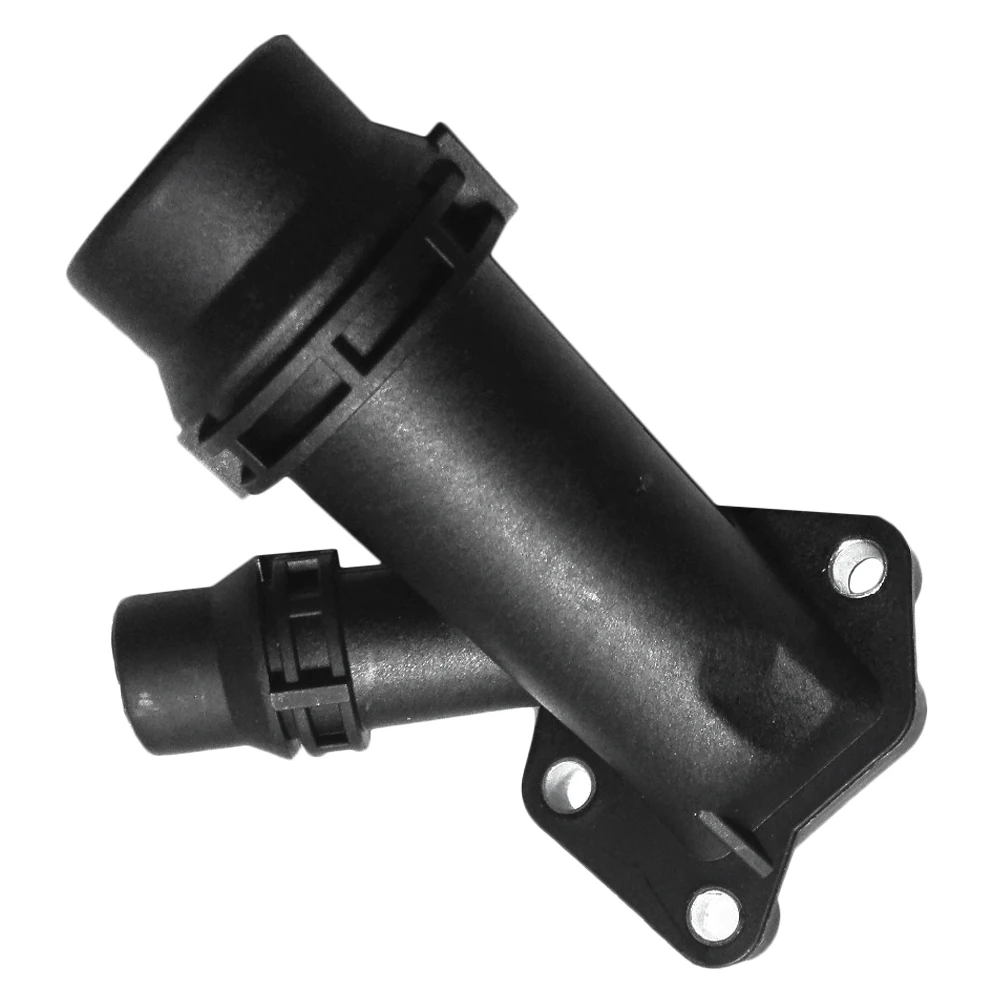 Manguera de brida refrigerante negra 11127806196, para BMW E38, E39, E46, E60, E61, E81, E83, X3, E84, E85, E87, E88, E90, E91, E92, E93, 1994-2012,