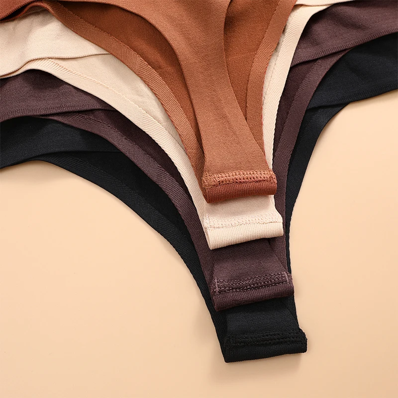 Nahtlose Unterwäsche mit mittlerer Taille, antibakterieller G-String, atmungsaktives Höschen, sexy T-förmiger Tanga, übergroßer Yoga-Sport-Damen-Tanga