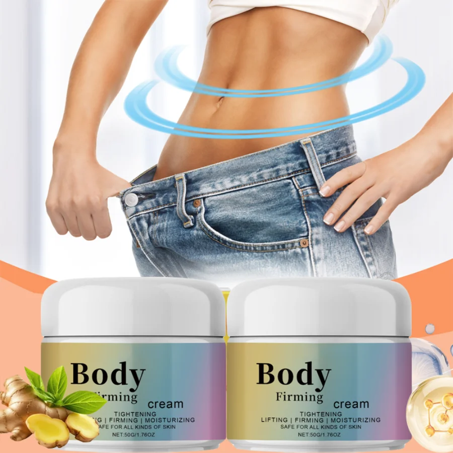 

2 Box Body Shaping Cream Improve Sagging Slimming Cream Belly Muscle Enhancer Firming Body Massage Cream