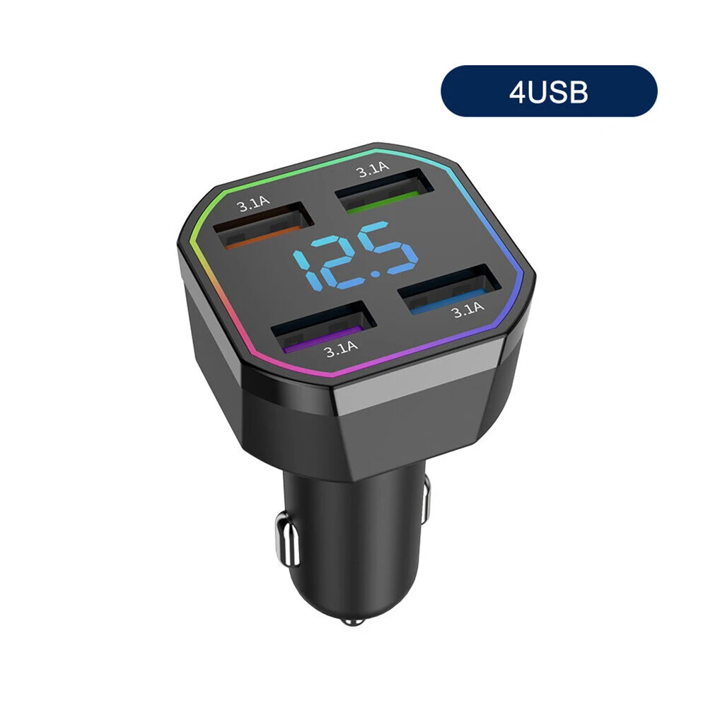 Szybka ładowarka samochodowa 63W USB-C PD QC do telefonu