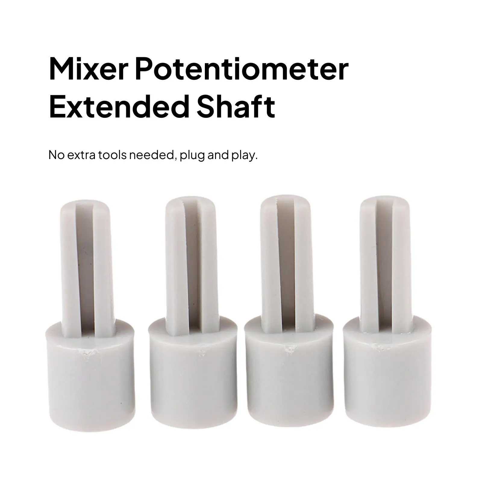 High Performance Mixer Extension Shaft Portable Accessory Potentiometer Lengthening Shaft for Direct Replacement Old Part