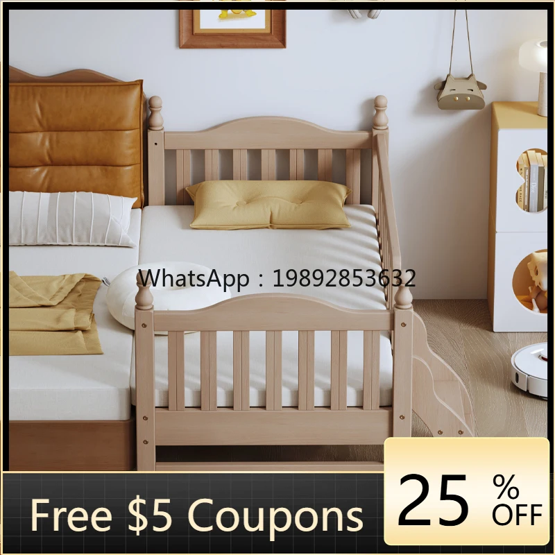 Yfy Solid Wood Bed … - image