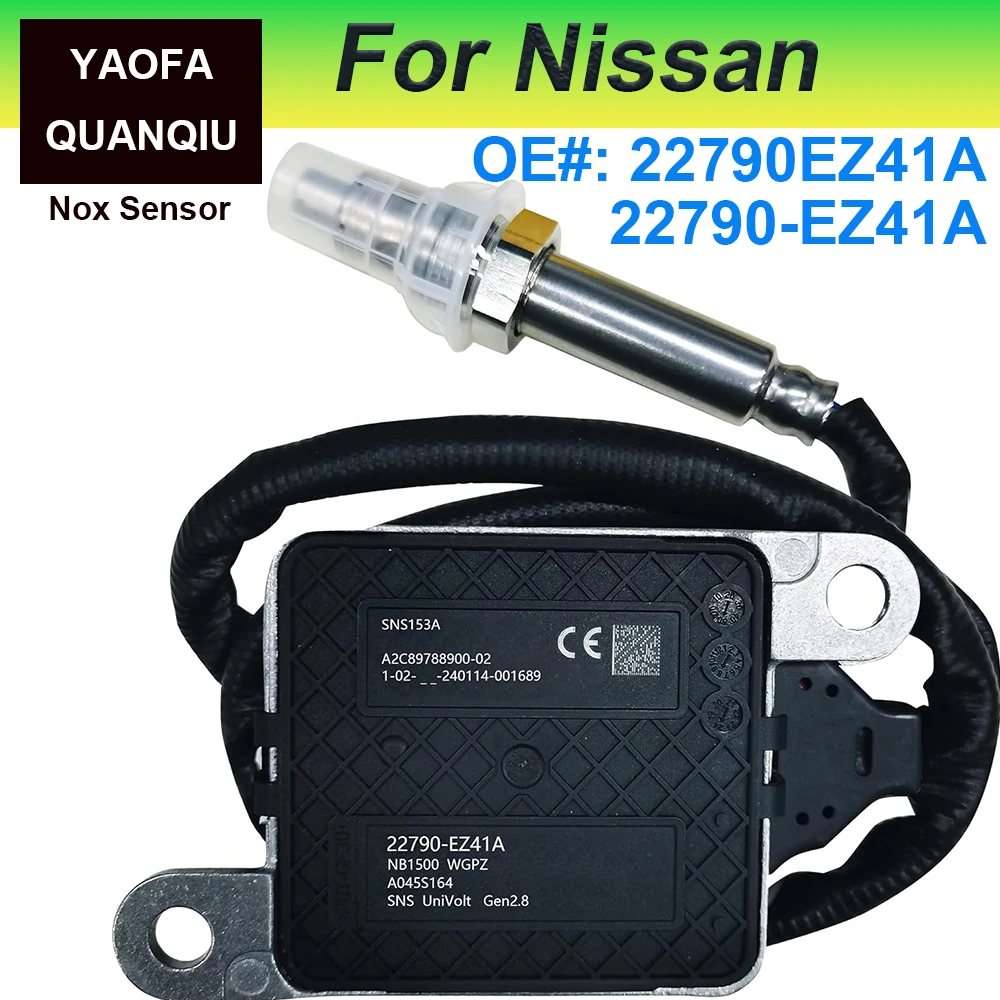 

22790EZ41A 22790-EZ41A Original NEW Nitrogen Oxide Sensor NOX Sensor for 2016-2019 Nissan Titan XD