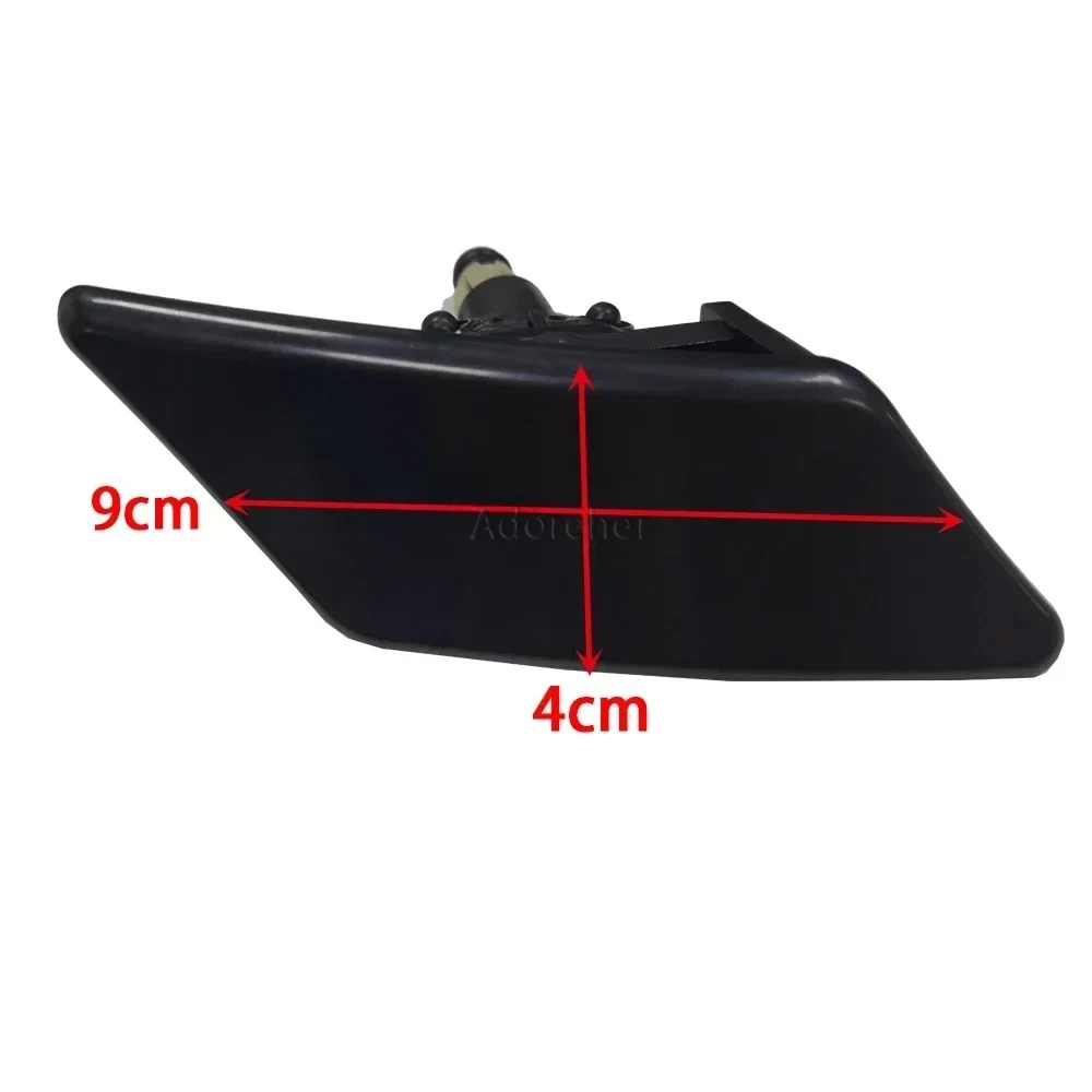 Compatible for Peugeot 307 Auto Parts Car Left and Right Front Headlight Washer Spray Nozzle Cover Washer Jet Cap