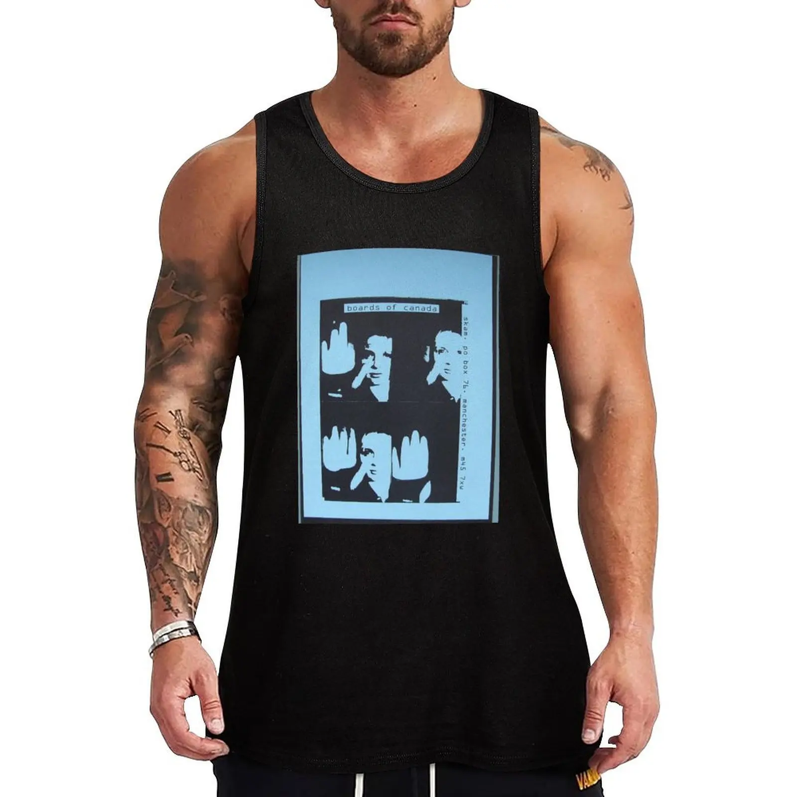 

boards of canada hi scores Tank Top Solid Color Basic Tank Top Regular Fit Casual Wear