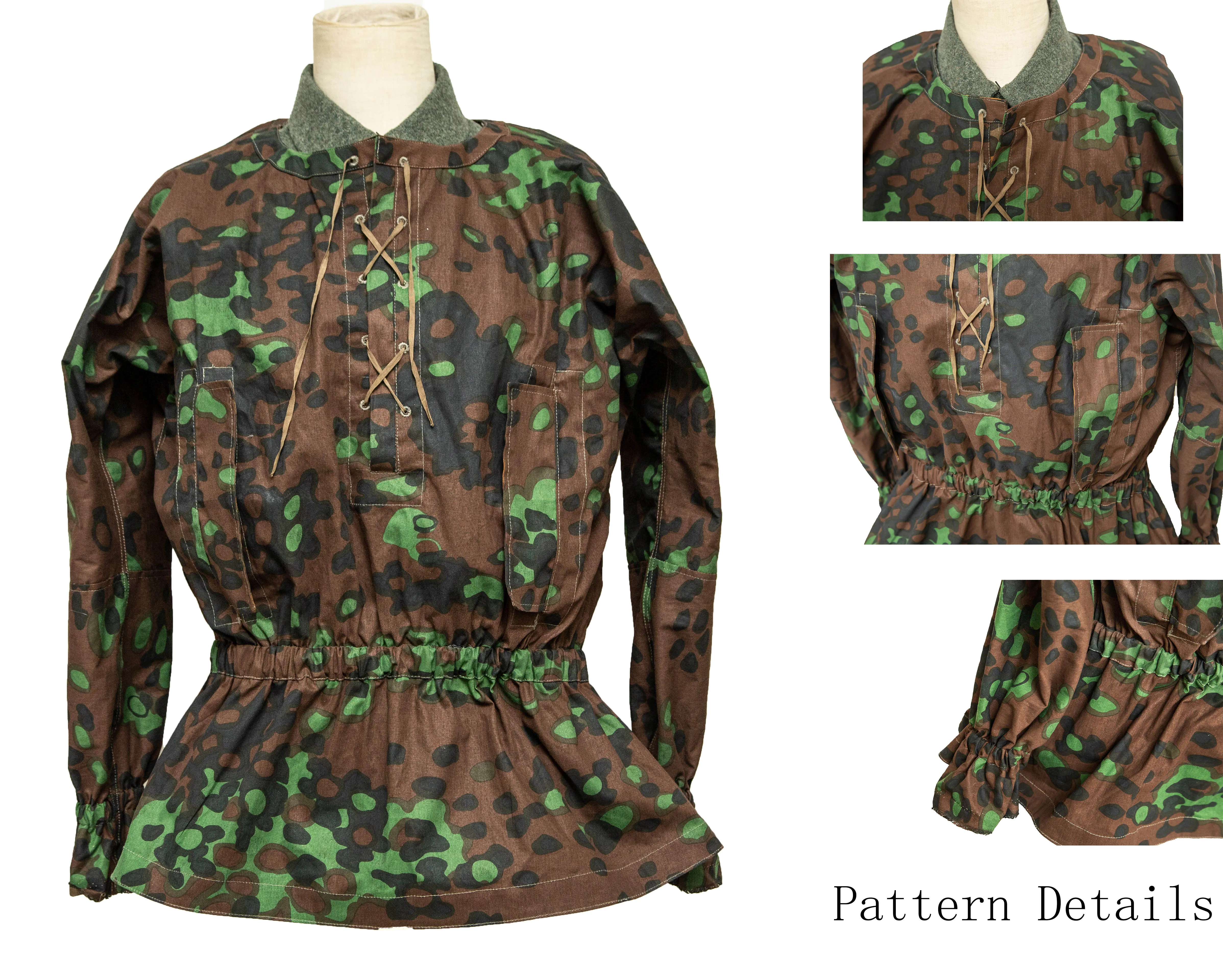 

EMD WW2 M40 Camouflage clothing planettree Draw off water