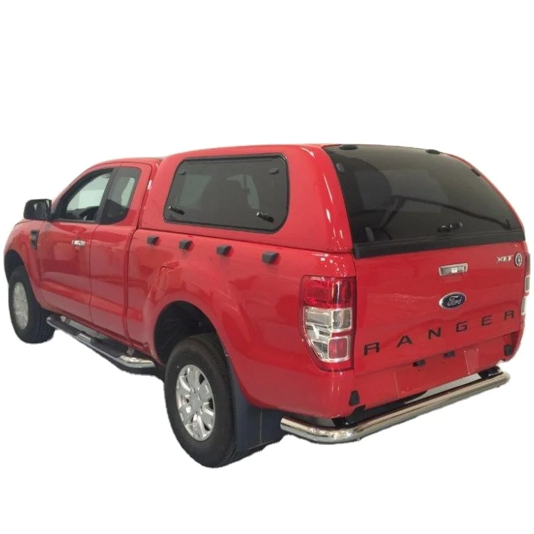 

Fiberglass pick up truck canopy hard top 4x4