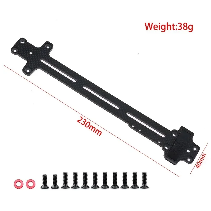 

For LC Racing PTG-2 PTG2 Carbon Fiber Second Floor Board Plate 1/10 RC Car Upgrade Parts Accessories LY244