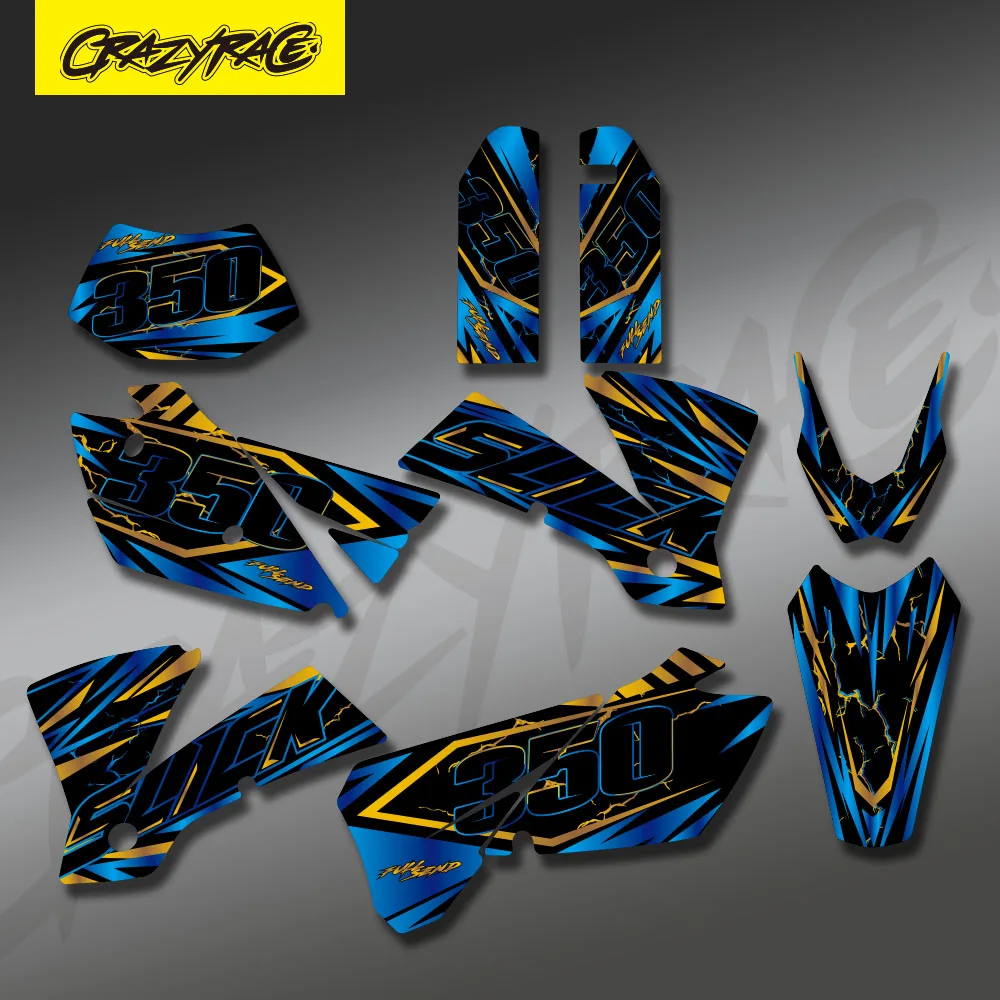 НОВЫЕ ГРАФИКИ и ФОНЫ НАКЛЕЙКИ для KTM 125 200 250 300 400 450 525 EXC 2004, наклейки на мотоцикл, индивидуальное украшение на заказ