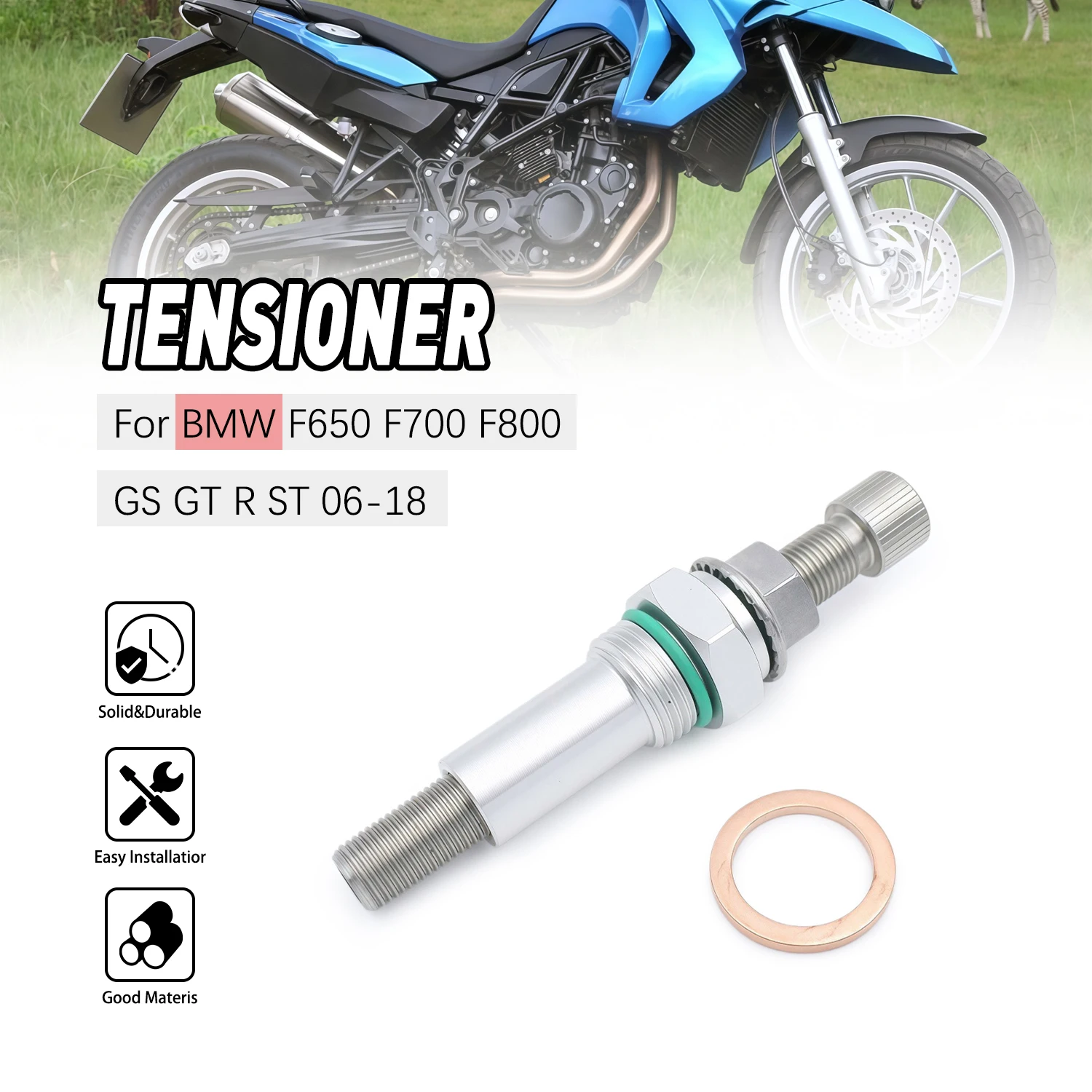 

Manual Cam Chain Tensioner For BMW G650 X F650GS CS F700GS F800GS Adventure F800 GS GT R S ST