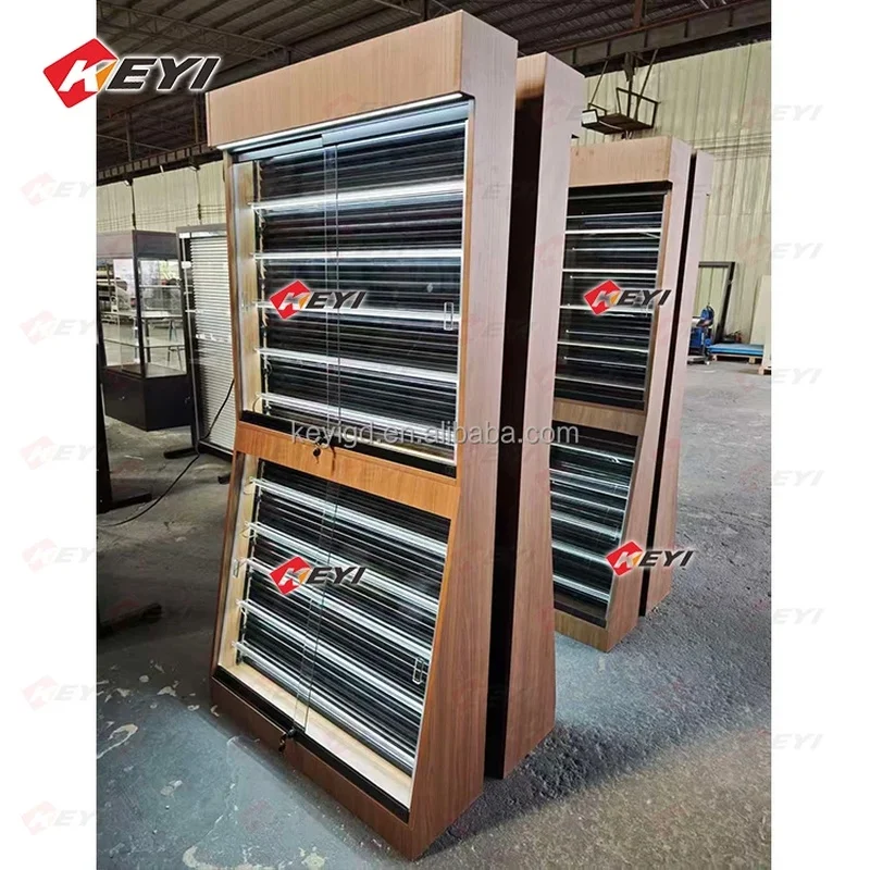 custom.Custom Floor Metal Stand BGS Trading Card Display Adjustable Shelves Graded Card Display Rack Games Shop
