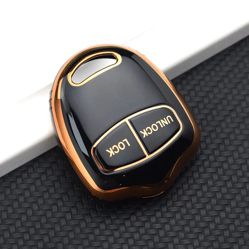 Shell Fob TPU Car Key Case Cover Bag For Mitsubishi ASX Mirage Montero Shogun L200 Colt Outlander Pajero Lancer EX Accessories