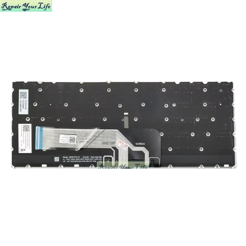 US English Backlit Keyboard for Lenovo ThinkBook 13s Gen 2 G2ITL