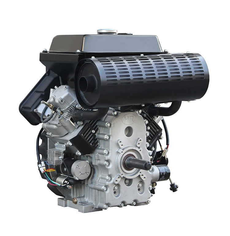 

Hiearns 30hp Small Size Air Cooled V-twin Cylinder Diesel Engine With Big Fuel Tank