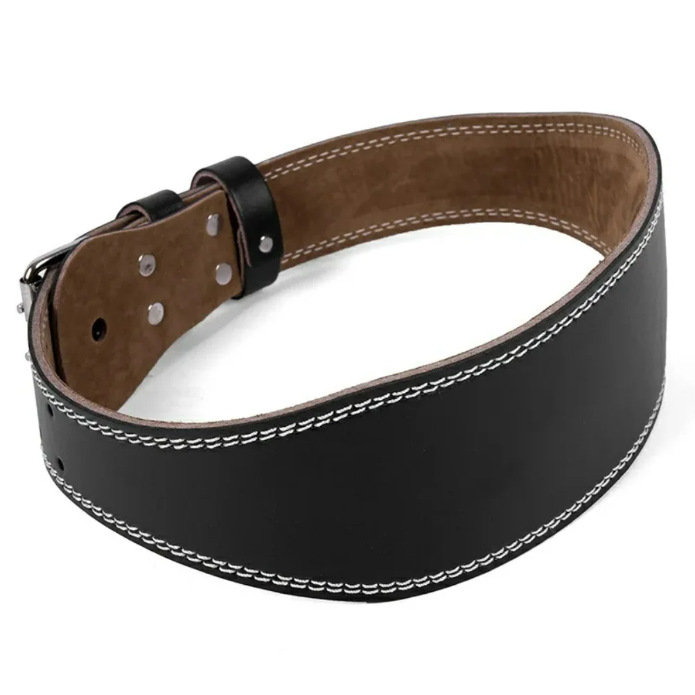 

Faux Leather Weightlifting Squat Belt Gym Fitness Barbell Powerlifting Waist Support Protect Gear Training Weight Lifting Belt