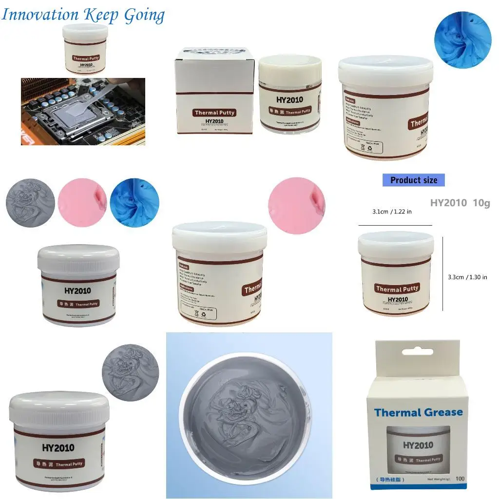 E65C HY2010 Thermals Conductives Greases Silicone Thermals Paste For Computer Hardware