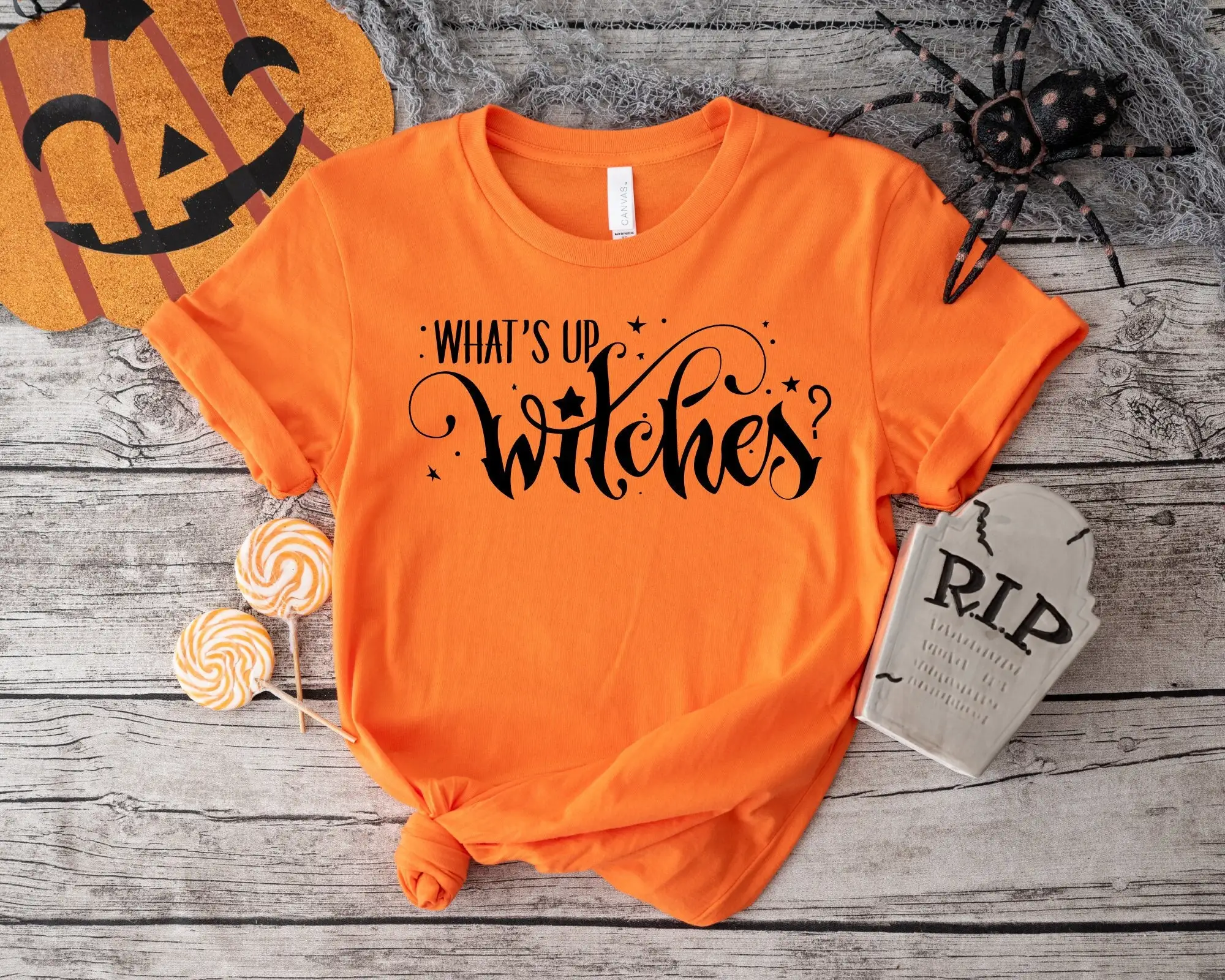 Whats Up Witches T Shirt Halloween Family Matching Party Costume Crew