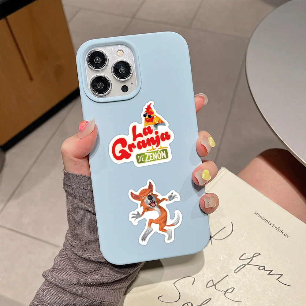 10/50PCS La Granja de Zenón Aufkleber Cartoon Graffiti Aufkleber Sammelalbum Gepäck Laptop Gitarre Telefon Tasse Aufkleber Lustige kinder Spielzeug – Detail 7