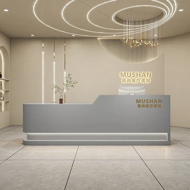 

receptions for business luxury reception desks Customer center beauty salon church pulpit Logo designer salon office furniture