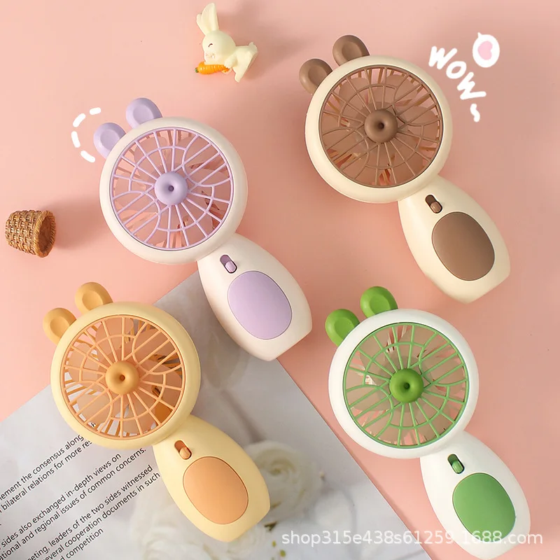 Mini ventilatore portatile ricaricabile ventilatori portatili Usb silenziosi per donne e bambini ventilatore da tavolo spedizione gratuita Air Cooler