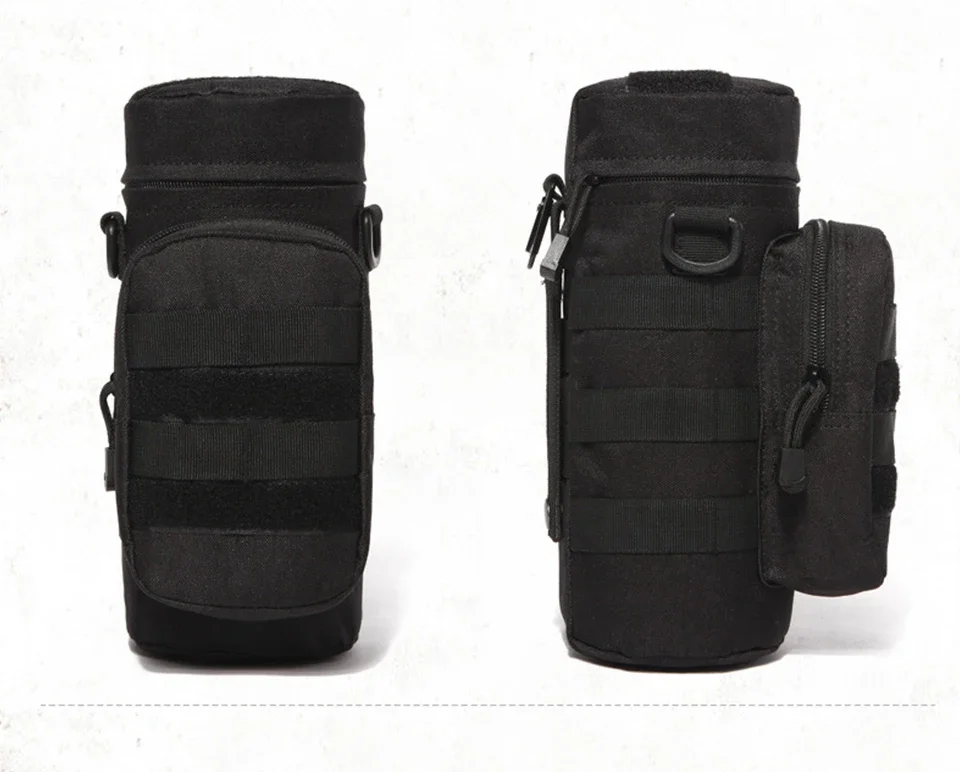 Outdoor Molle Wasserkocher Träger Wasserflasche Tasche Tasche Halter für Reisen Camping Wandern Radfahren Angeln Jagd – Detail 16