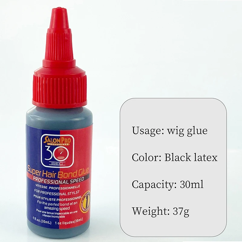 30ml Waterproof Glue For Hair Wig Glue For Lace Front Wig/Toupee/Closure/Hair Extension And Remover Super Bonding Adhesive Glue