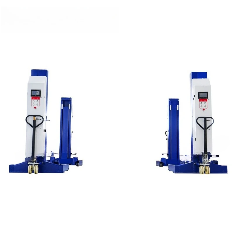 Mobile tire lift truck passenger car truck four-column lift auto repair equipment