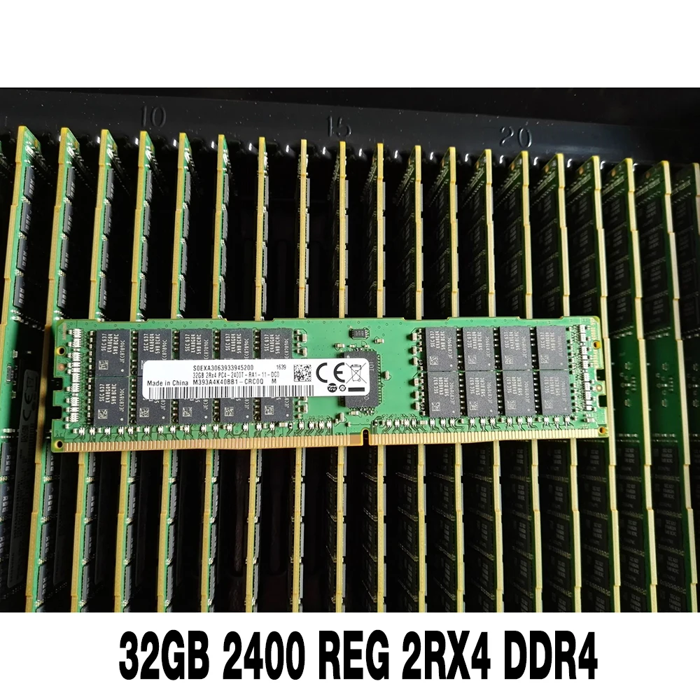 1PCS CX400M4 RX4770M4 RX2530 RX2520M4 32G For SK Hynix Memory RAM 32GB 2400 REG 2RX4 DDR4