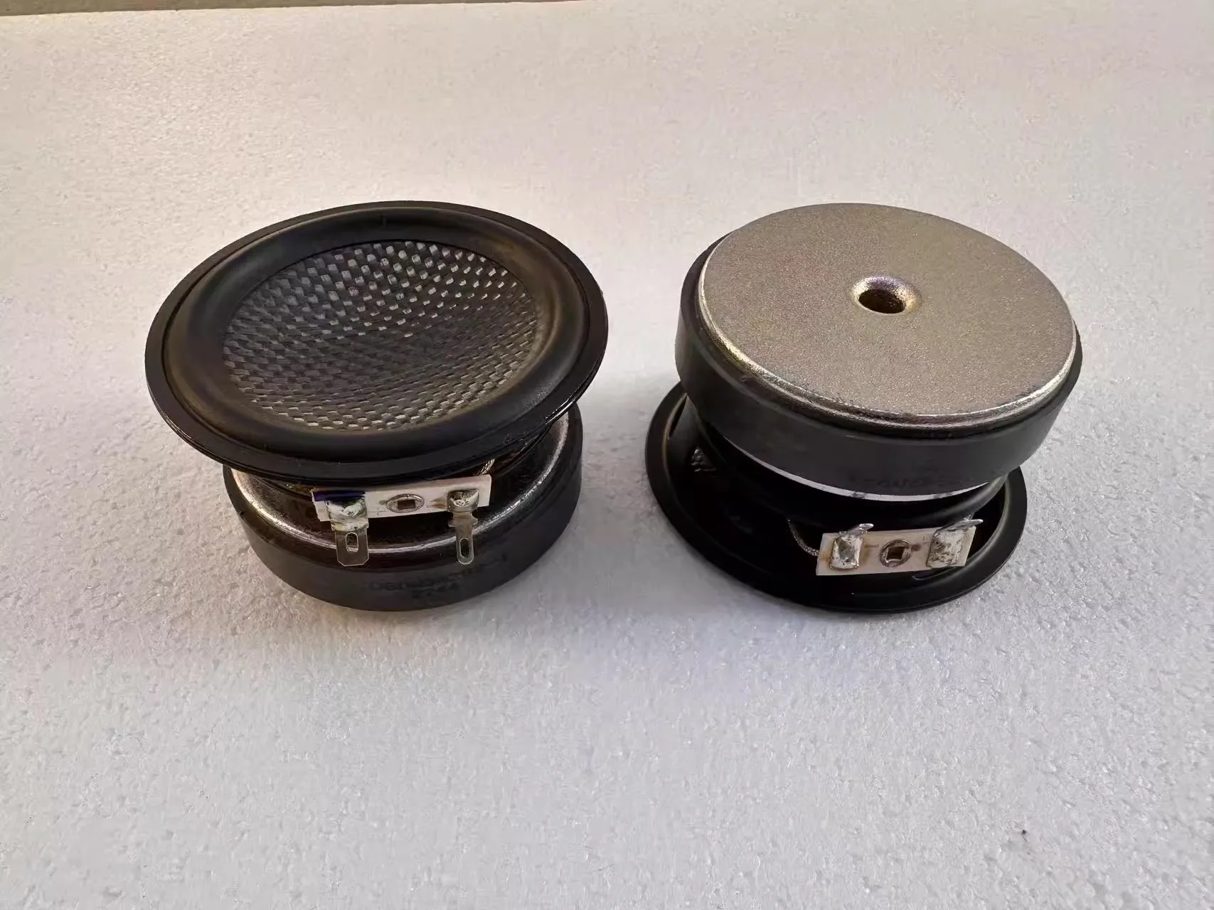 GHXAMP 방수 3인치 HiFi 미드베이스 스피커 82mm 케블라 우븐 콘 대형 자석 오디오 2개