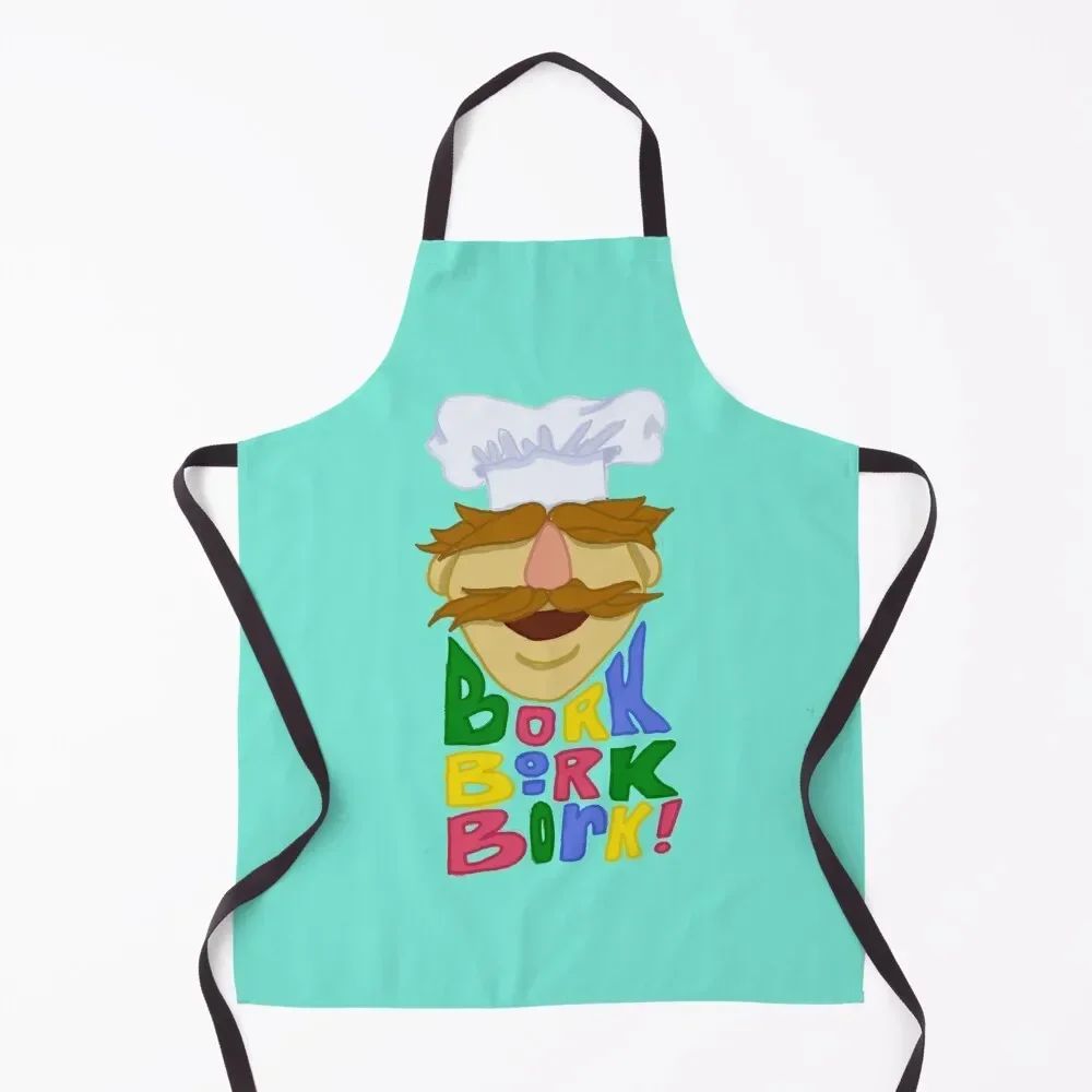 

bork Bork BORK Apron man chef uniform Goods For Home And Kitchen Restaurant household woman Apron