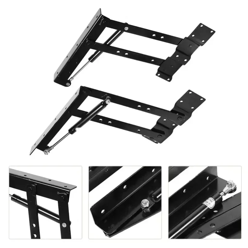 2PCS Coffee Table Multi-functional Desktop Folding Lifter Hydraulic Air Support Lifting Rod Folding Furniture Hardware
