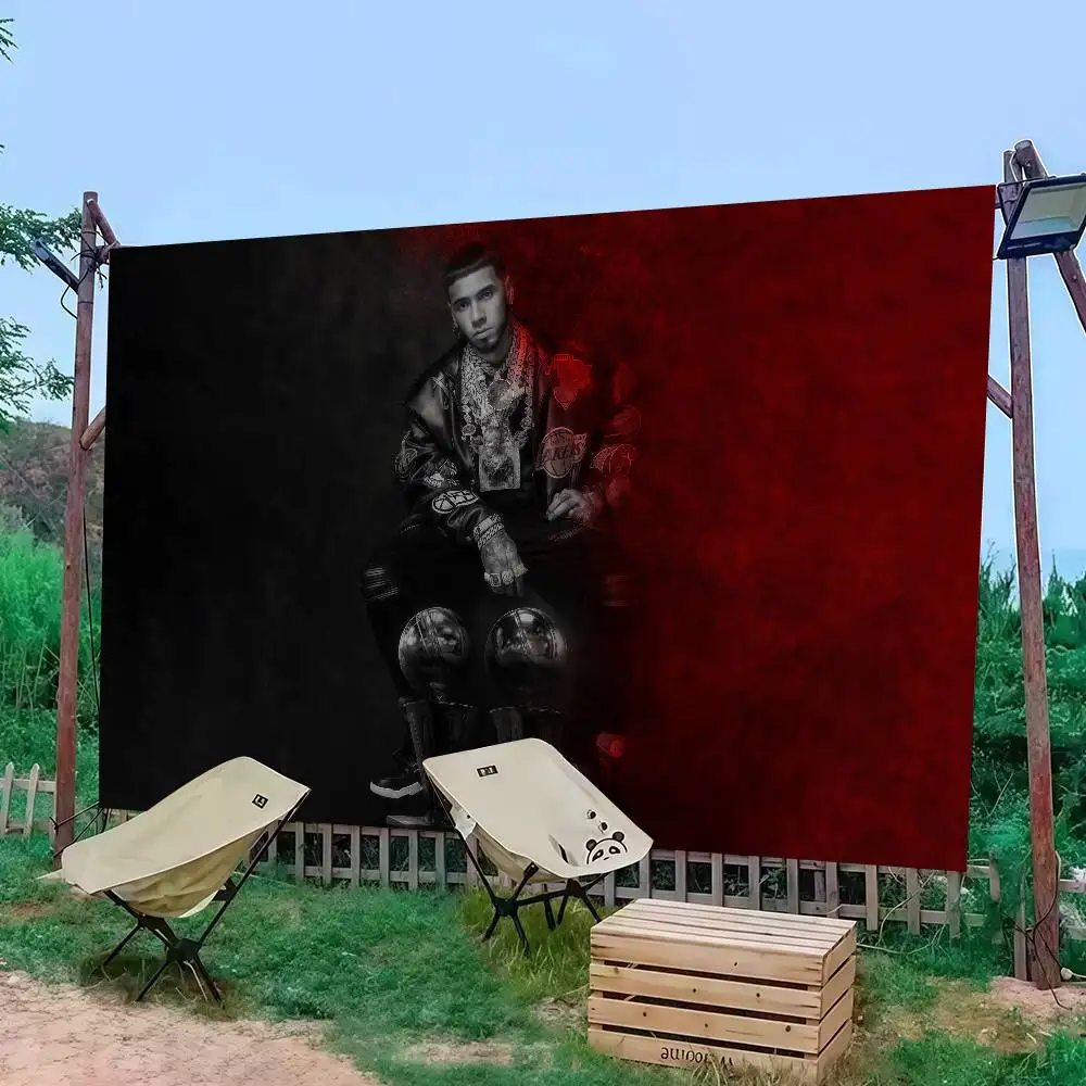 

Rapper A-Anuel AA LLM2 Flag Decoration Outdoor Picnic Party Home Camping Party Art Hanging Banner