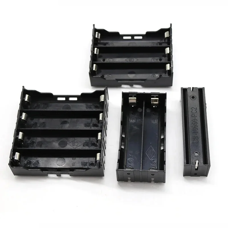 1/2pcs 18650 Parallel 1/2/3/4slots 18650 Battery Holder 18650 Storage Box Case 18650 Parallel Battery Box Shell