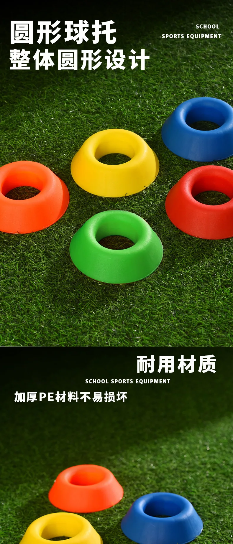 

10 Pcs Basketball Bracket Holder Plastic Thicken Stand Stands for Display Baseball