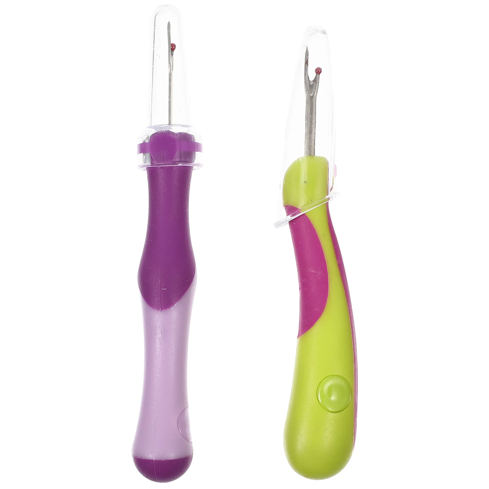 2 ชิ้นชุดปักครอสติส Seam Ripper เครื่องมือเย็บปักถักร้อยด้ายแบบพกพา Handy