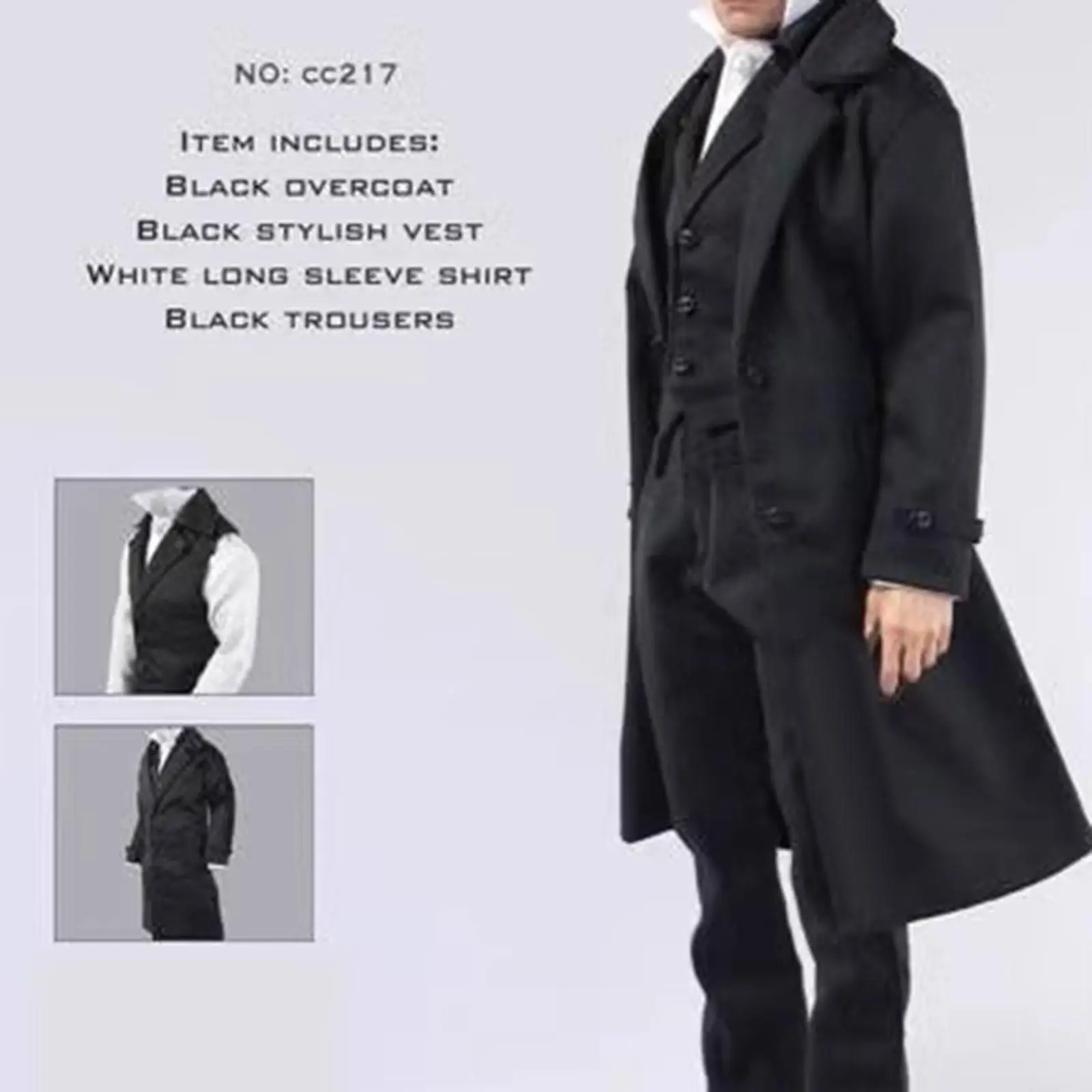 

Фигурки 1:6, одежда, пальто, костюм, жилет, платье, стильные аксессуары, костюм для мужской экшн-фигурки 12 дюймов