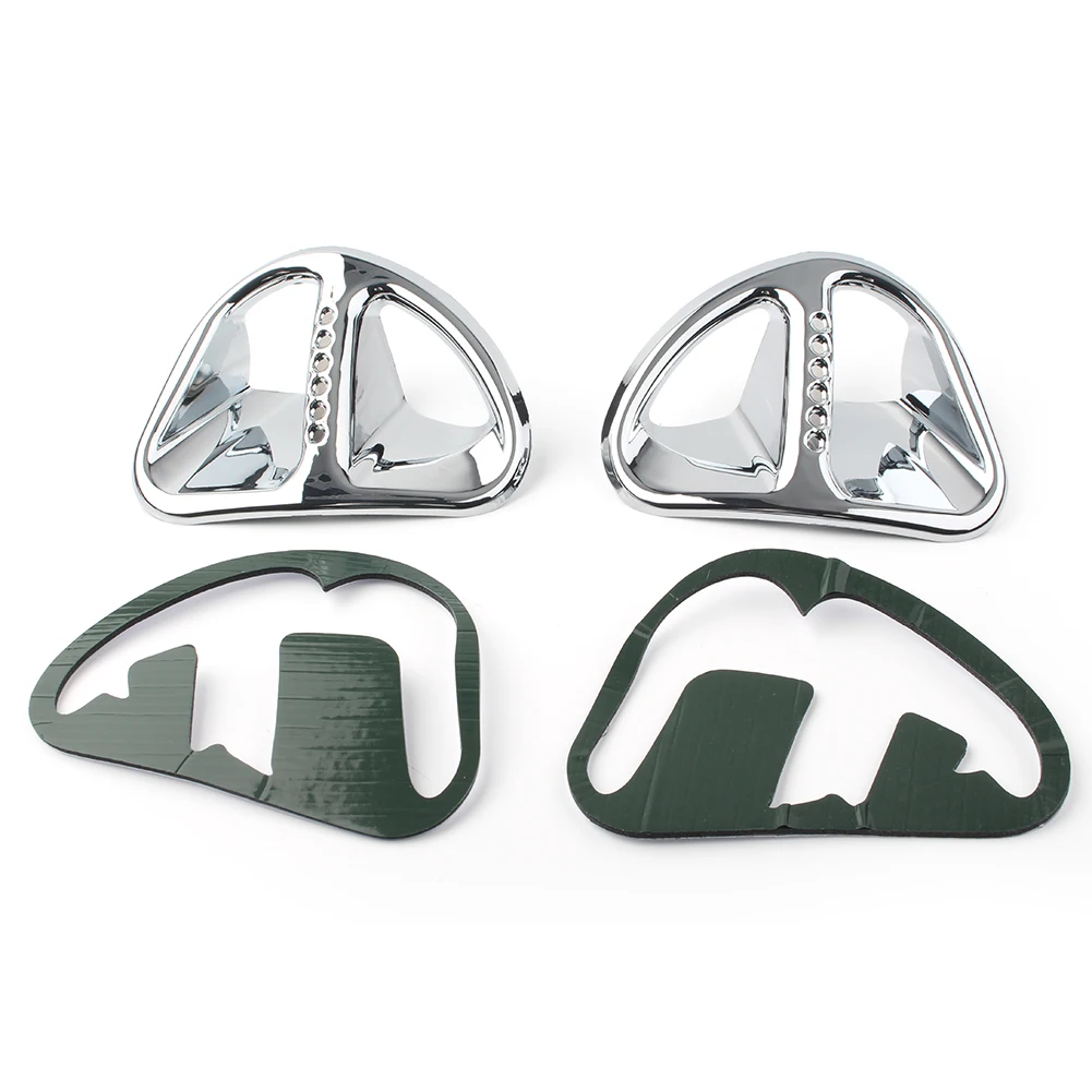 ABS Chrome Fairing Air Intake Accents Grilles Decorate For Honda Goldwing GL1800 2001 2002 -2005 2006 2007 2008 2009 2010 2011