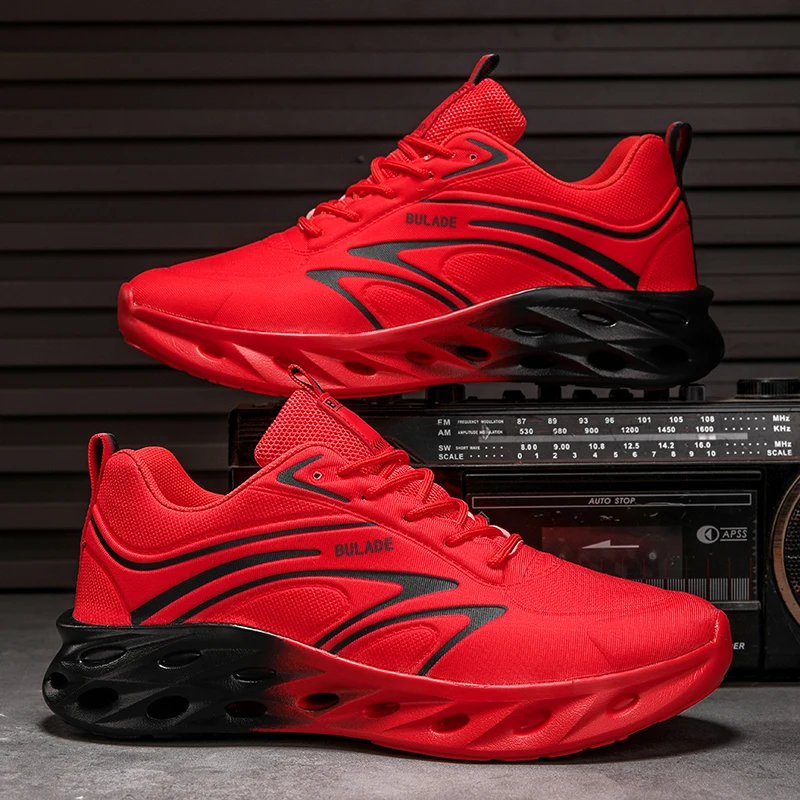 

2025 Autumn Lightweight Mens Sports Shoes High-quality Professional Training Running Shoes Comfortable and Soft Walking Shoes