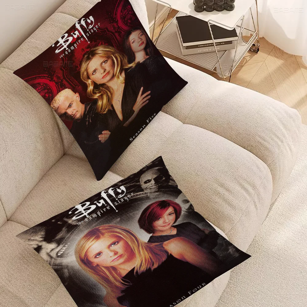 

Buffy The Vampire Slayer Stitch Lucky Dragon Pillow Cover Sofa Cushion Cover Home Room Decoration Children Gift